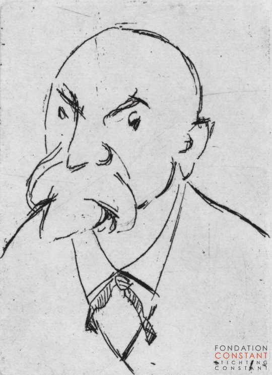 Constant Nieuwenhuys-Cézanne, 1985