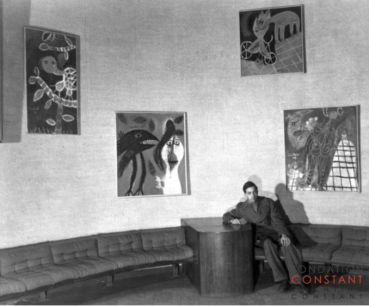 Constant Nieuwenhuys, 1949 by J.J.M. de Jong