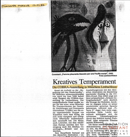 Die Cobra-Ausstellung in Münchens Lenbachhaus
