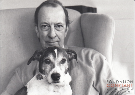 Constant and his dog, Waldo