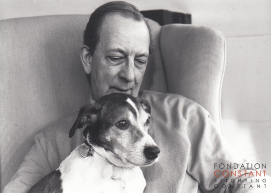 Constant and his dog, Waldo