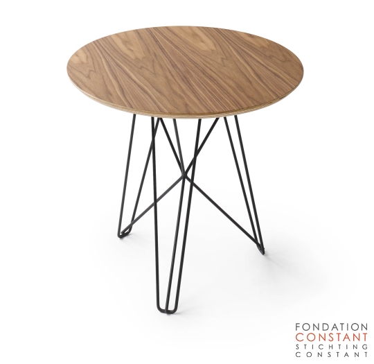 Reproduction Spectrum Design-M Walnut/black