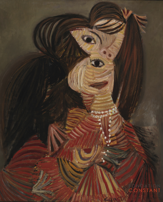 Constant Nieuwenhuys-Portrait de Matie I, 1946