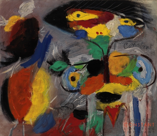 Constant Nieuwenhuys-Végétation, 1948