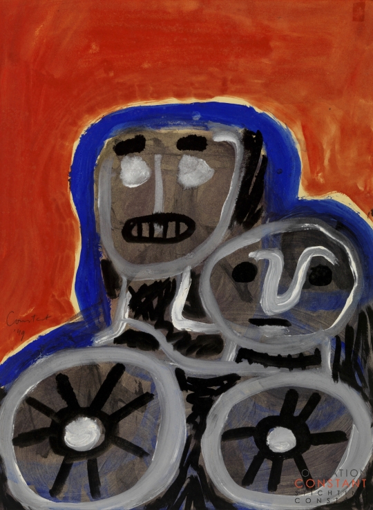 Constant Nieuwenhuys-Moeder en kind, 1949