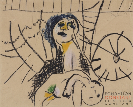 Constant Nieuwenhuys-Moeder en kind II, 1951