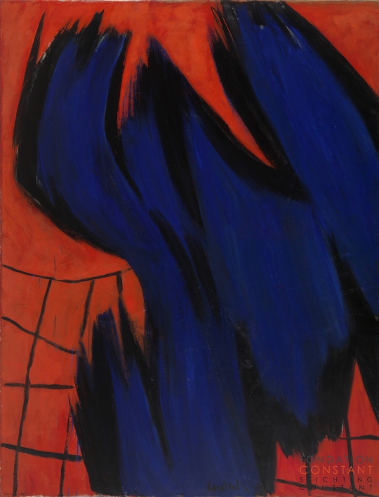 Constant Nieuwenhuys-De vlam, 1952
