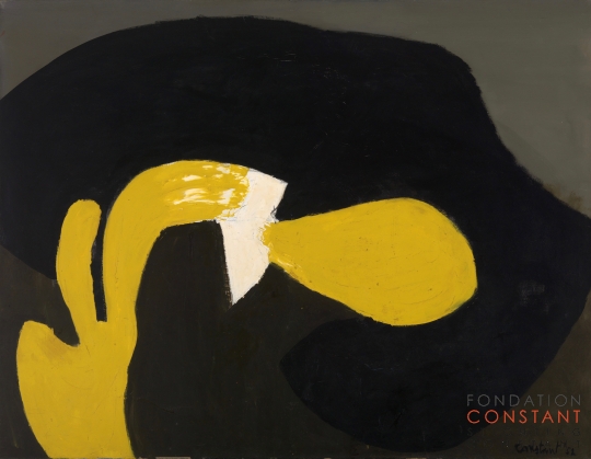 Constant Nieuwenhuys-Gele cactus, 1952