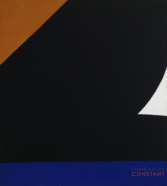 Constant Nieuwenhuys-Compositie mey oranje driehoek, 1953