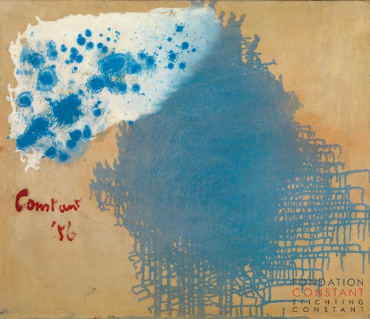 Constant Nieuwenhuys-Compositie Alba IV, 1956
