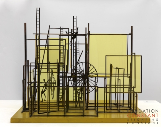 Constant Nieuwenhuys-Ladderlabyrinth, 1967-1