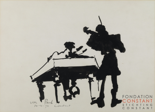 Constant Nieuwenhuys-Cymbalist, 1972