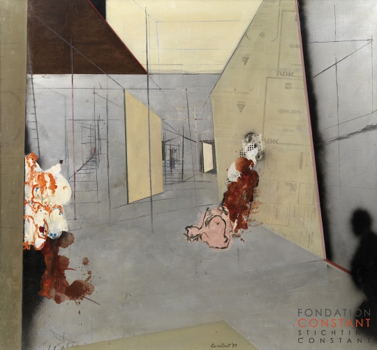 Constant Nieuwenhuys-La blouse hongroise, 1974