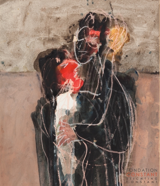 Constant Nieuwenhuys-Le couple I, 1977