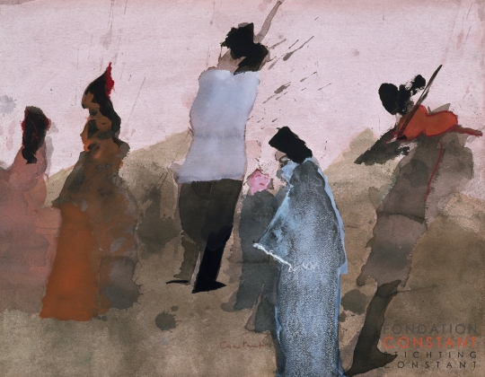Constant Nieuwenhuys-Tziganes, ca 1978