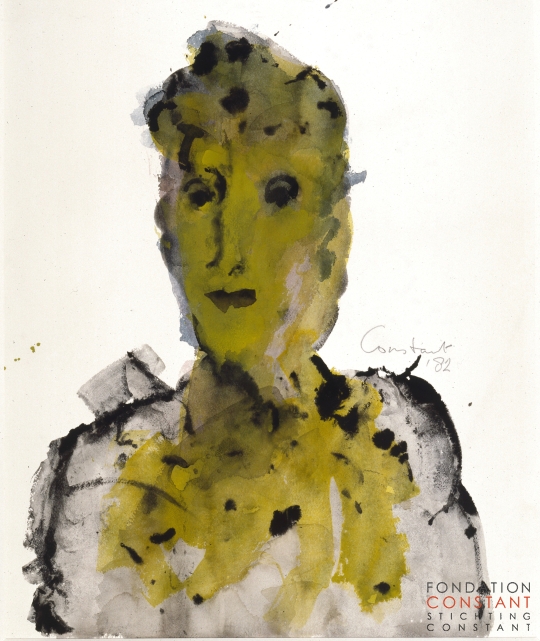 Constant Nieuwenhuys-La comtesse, 1982
