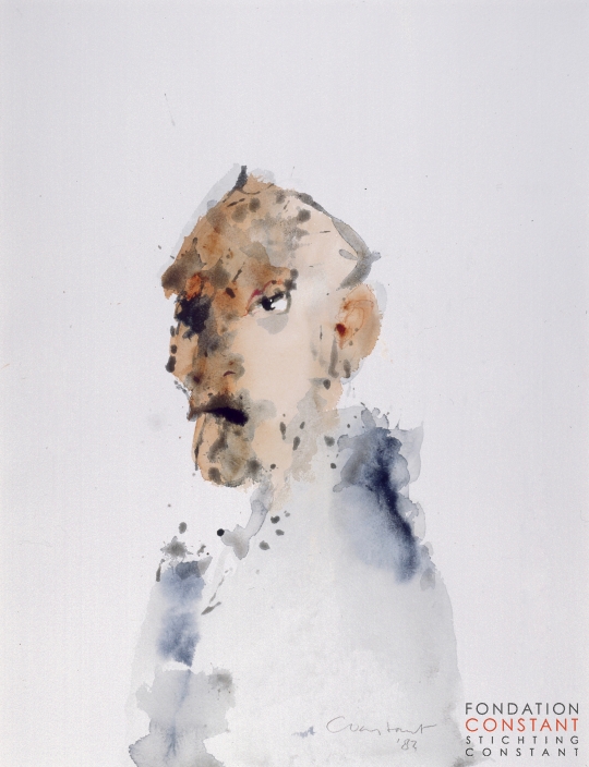 Constant Nieuwenhuys-Le vieux Chinois, 1982