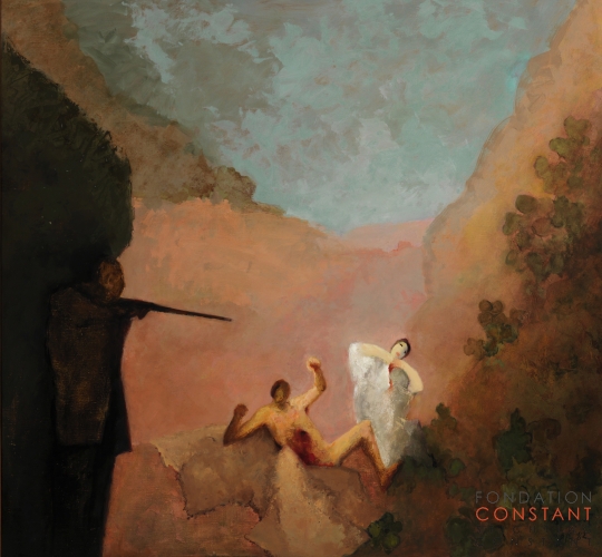 Constant Nieuwenhuys-L'exécution, 1982