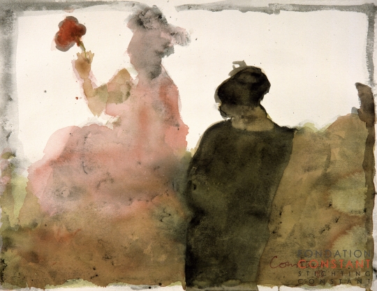 Constant Nieuwenhuys-Liebespaar, 1983