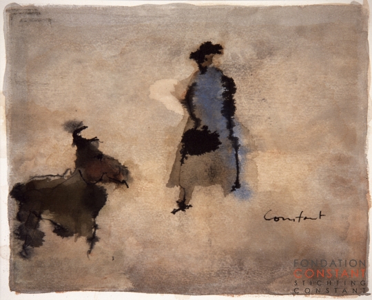 Constant Nieuwenhuys-Herder, ca 1984