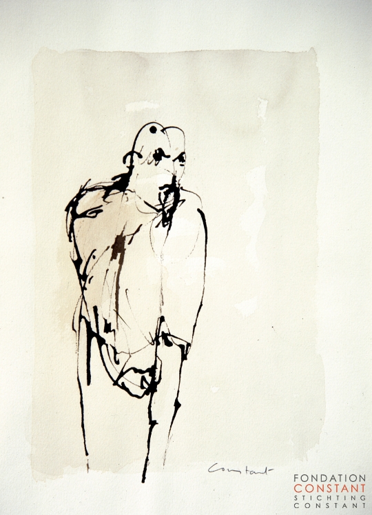 Constant Nieuwenhuys-ZT/Le savant, ca 1984
