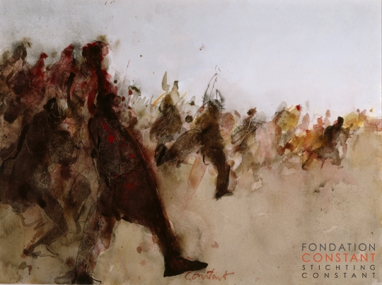 Constant Nieuwenhuys-La révolte, 1984