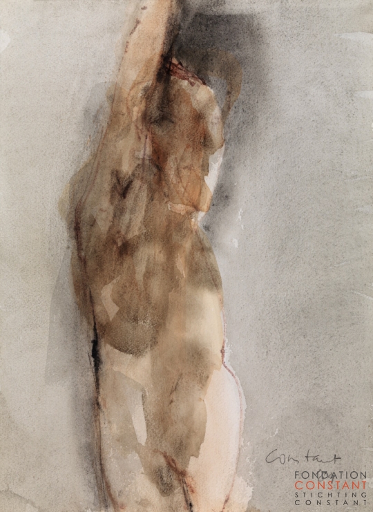 Constant Nieuwenhuys-Le torturé, 1984