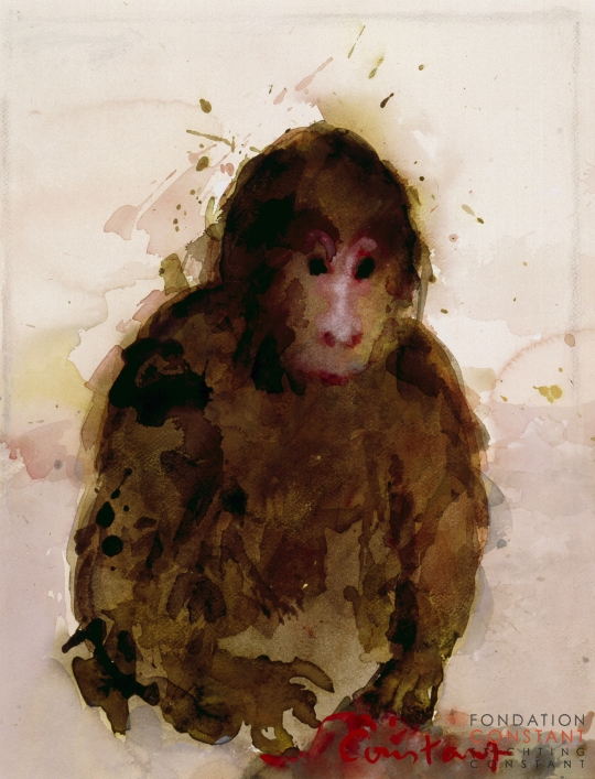 Constant Nieuwenhuys-La guenon, 1985