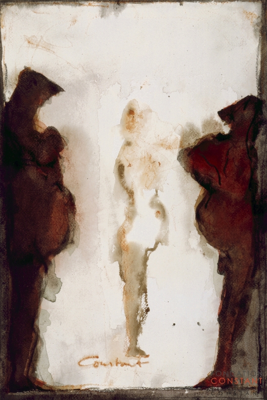 Constant Nieuwenhuys-Les geôliers, 1985