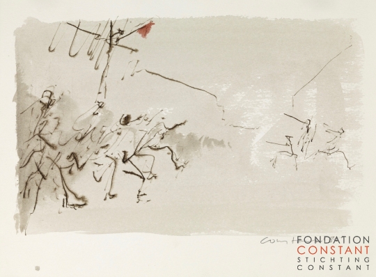 Constant Nieuwenhuys-L'insurrection III, 1985