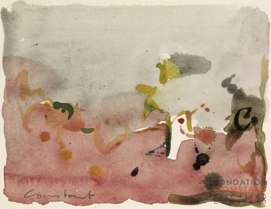 Constant Nieuwenhuys-Paysage II, 1985