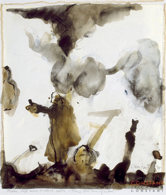 Constant Nieuwenhuys-Die Krähe, 1989