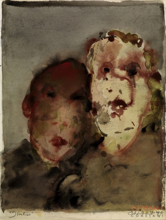Constant Nieuwenhuys-Junkies, 1987