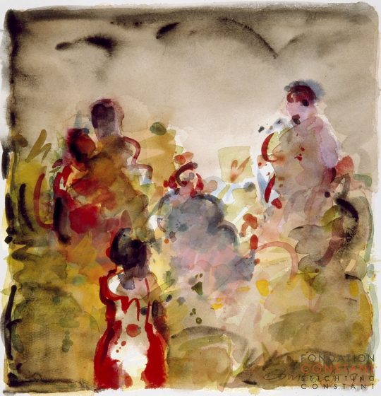 Constant Nieuwenhuys-Campement de gitans, 1991