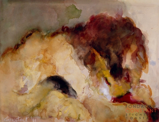 Constant Nieuwenhuys-Le lion II, 1991