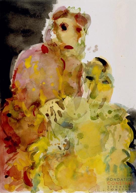 Constant Nieuwenhuys-Vieux couple, 1991