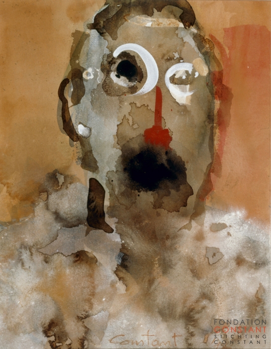 Constant Nieuwenhuys-Le chef de tribe, 1992