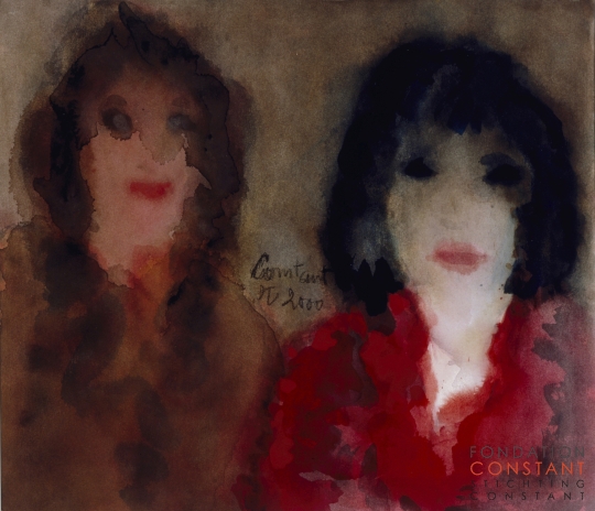 Constant Nieuwenhuys-Twee vrouwen II, 2000