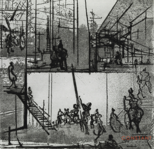 Constant Nieuwenhuys-Constructie van een labyrinth, 1972