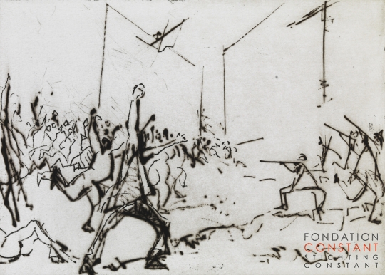Constant Nieuwenhuys-De opstand I, 1986