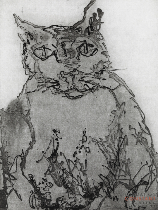 Constant Nieuwenhuys-De oude kater, 1993