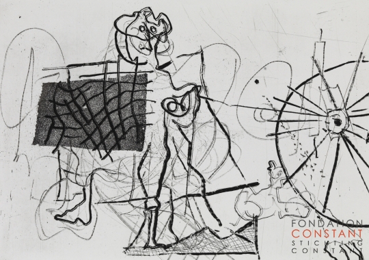 Constant Nieuwenhuys-De ridder, 1971