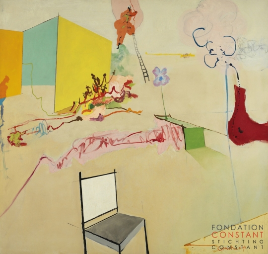 Constant Nieuwenhuys-De stoel, 1971