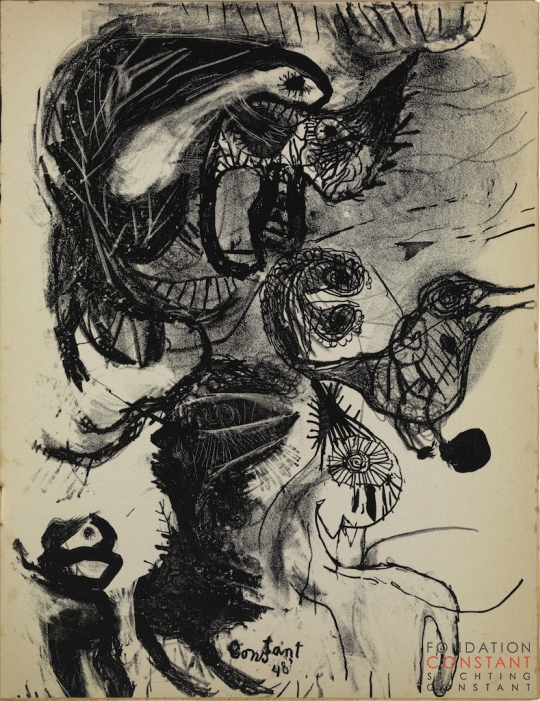 Constant Nieuwenhuys-Dieren, 1948
