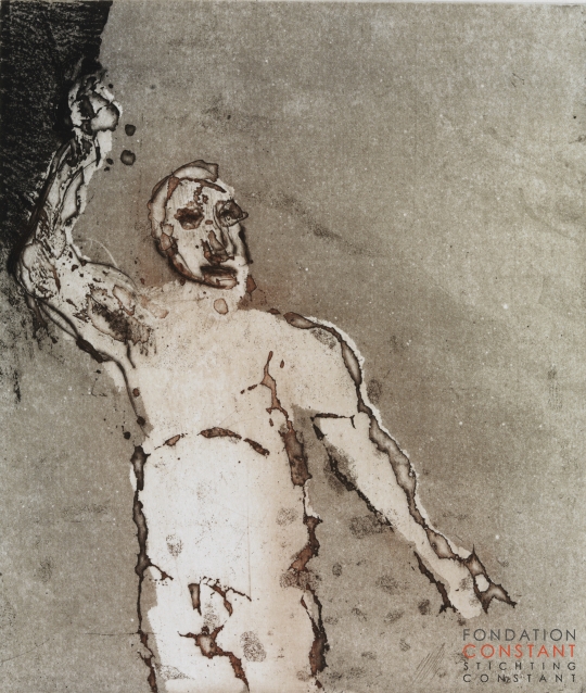 Constant Nieuwenhuys-Jeltsin voor de assemblee, 1992