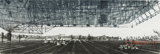 Constant Nieuwenhuys-Joyriding, 1970