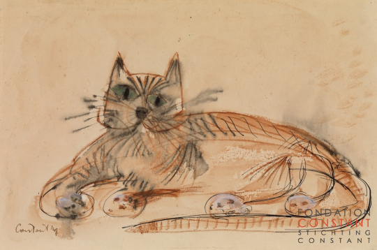 Constant Nieuwenhuys-Kat, 1947