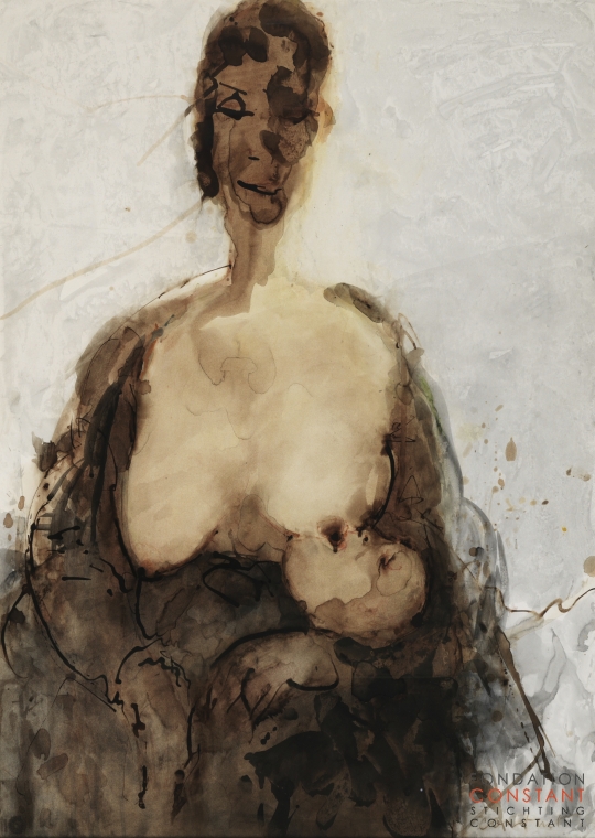 Constant Nieuwenhuys-La nourrice, 1981