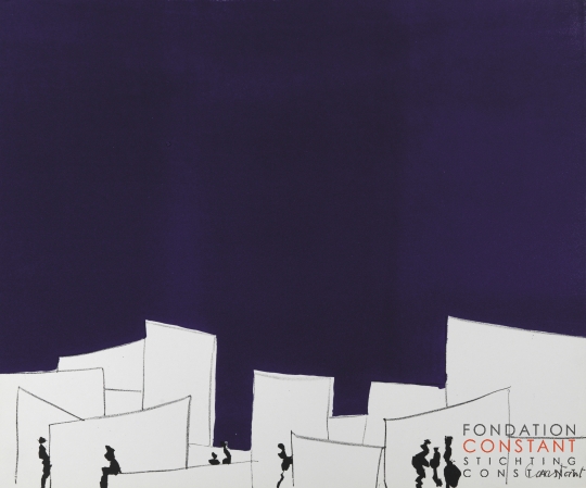 Constant Nieuwenhuys-Labyrismen 7, 1968