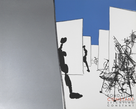 Constant Nieuwenhuys-Labyrismen 8, 1968